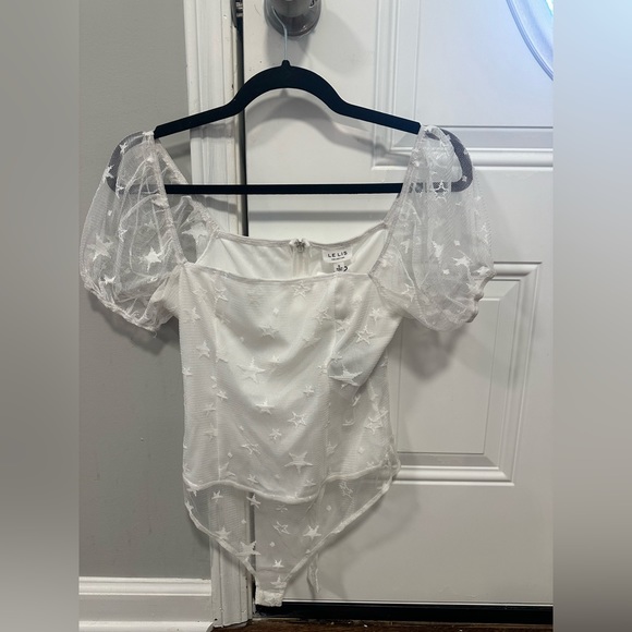 NWT star bodysuit with thong strap - Picture 1 of 3